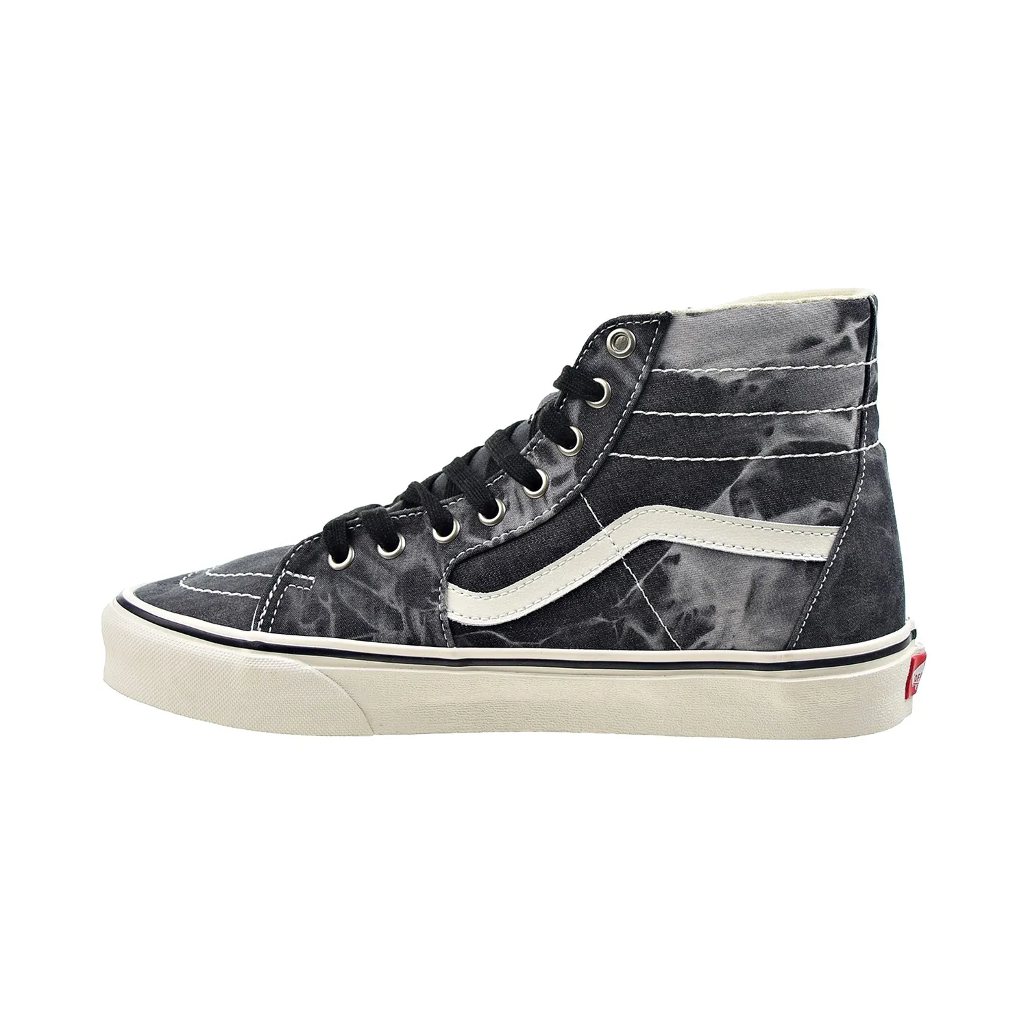 Vans Denim Destroy SK8-Hi Tapered Men's Shoes Black Marshmallow