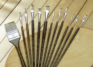 Winsor & Newton Monarch Synthetic Mongoose Brush LH Round 0