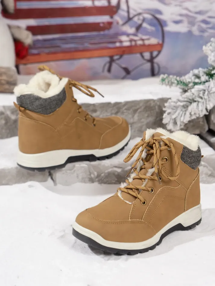 Women's Fur-Lined Winter Boots