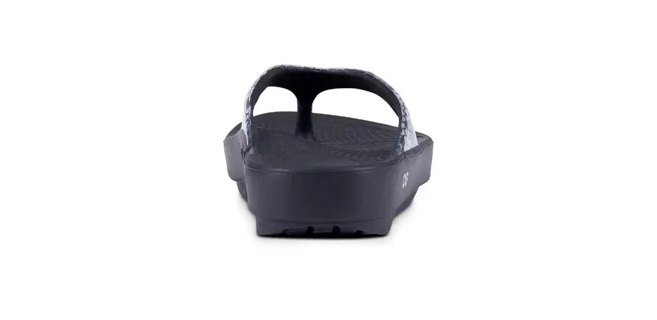 Women's Oofos OOlala Limited Color: Snake